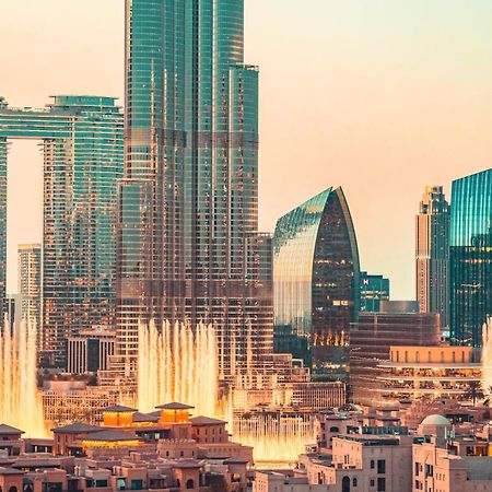 Elite Royal Apartment - Panoramic Full Burj Khalifa, Fountain & Skyline View - Baron دبي المظهر الخارجي الصورة