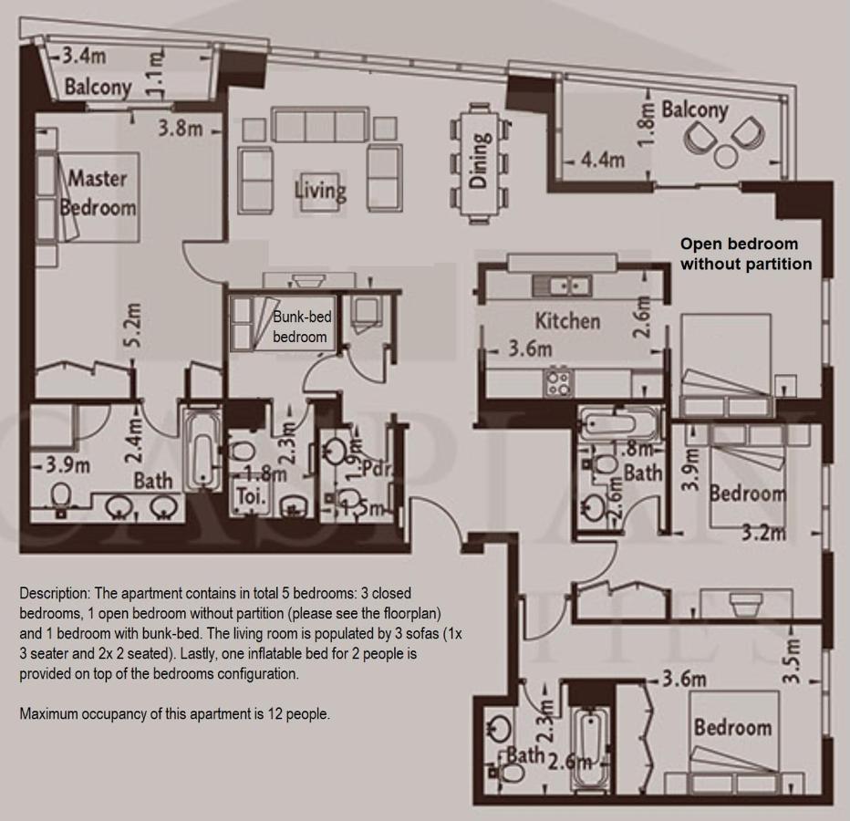 Elite Royal Apartment - Panoramic Full Burj Khalifa, Fountain & Skyline View - Baron دبي المظهر الخارجي الصورة