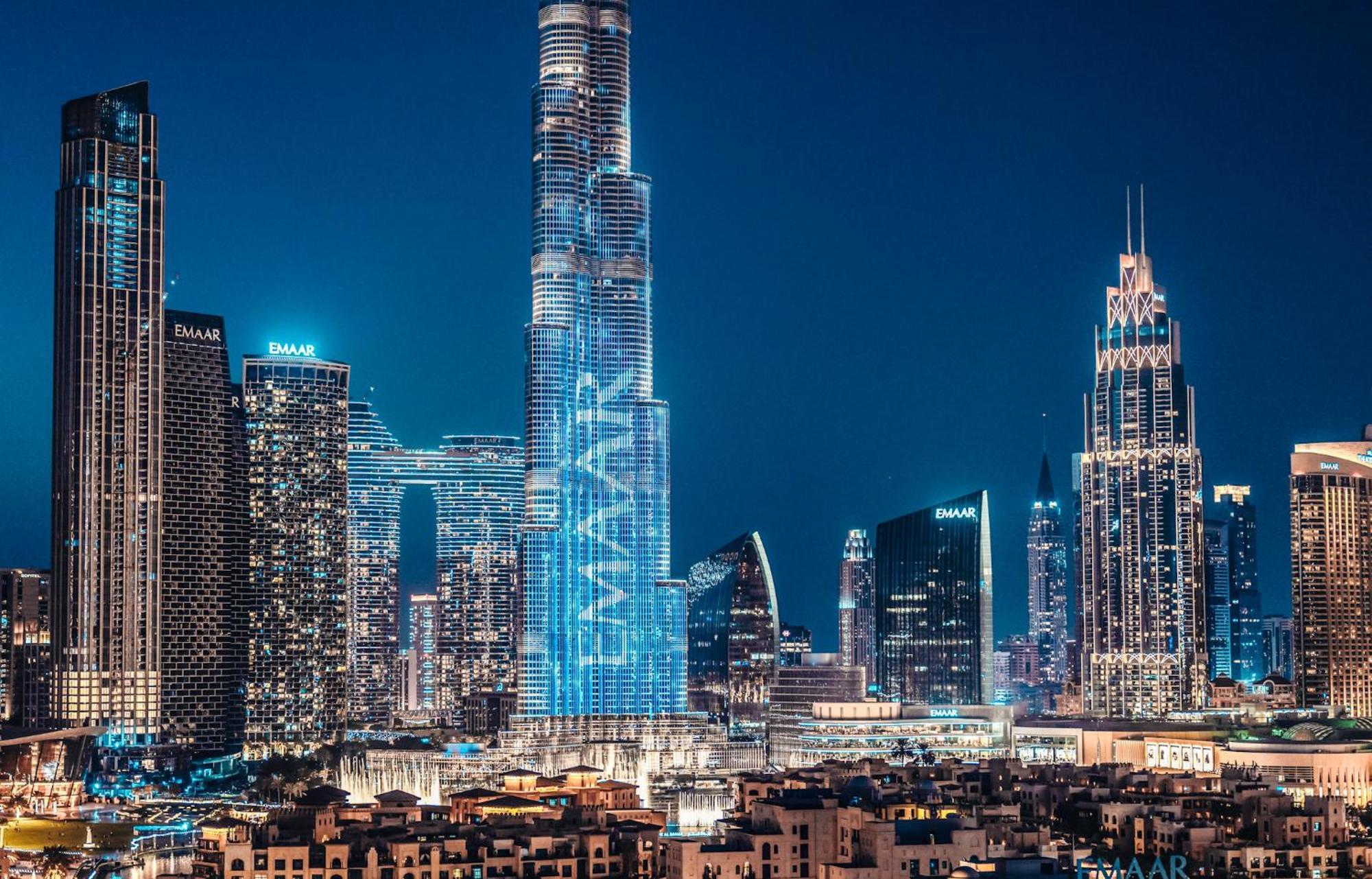 Elite Royal Apartment - Panoramic Full Burj Khalifa, Fountain & Skyline View - Baron دبي المظهر الخارجي الصورة